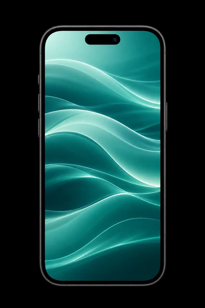 iPhone 17 Pro Max · front-view illustration