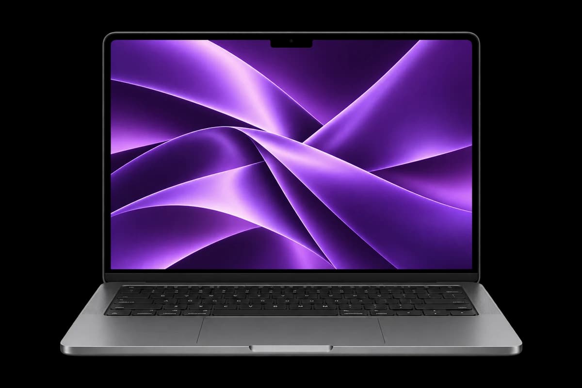 MacBook Air 15″ (M3) · front-view illustration